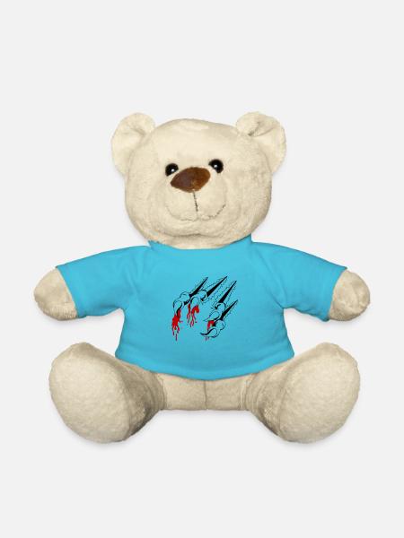 griffes 01 - Nounours - bleu outremer