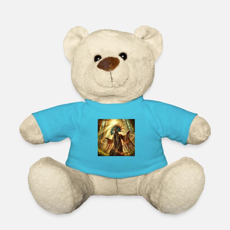 Chaman en transe (D) - Nounours - bleu outremer
