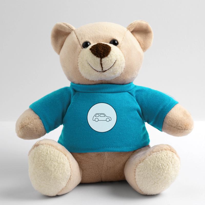 einfach ein Auto Teddy
