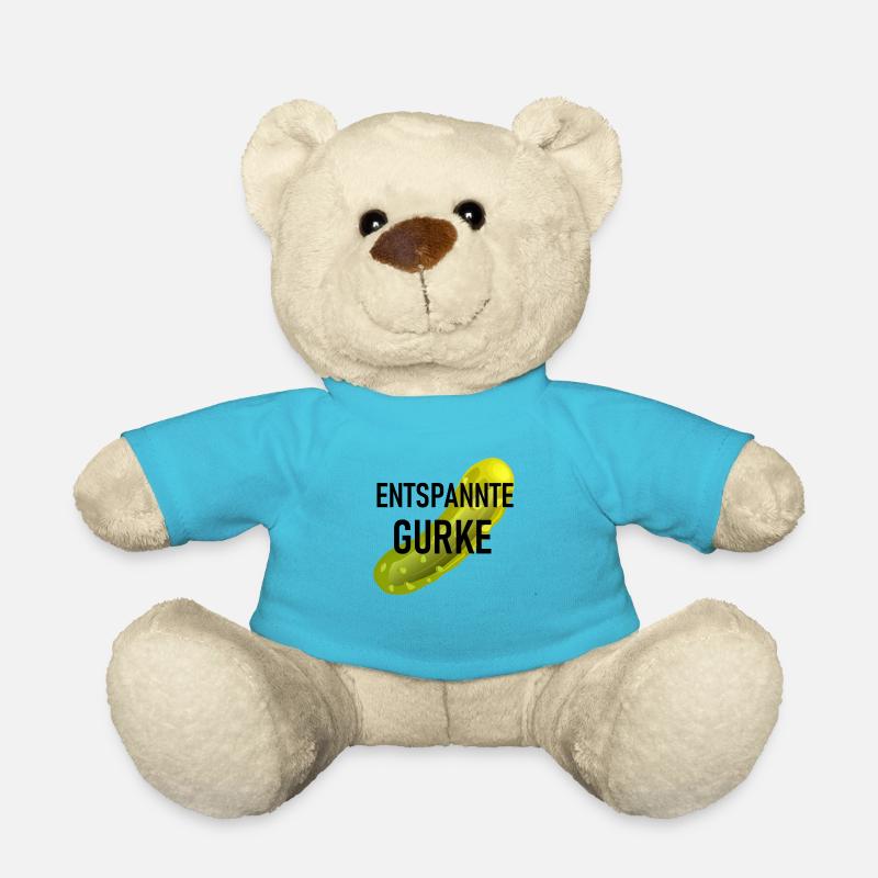 ENTSPANNTE GURKE? - Teddy - Atollblau
