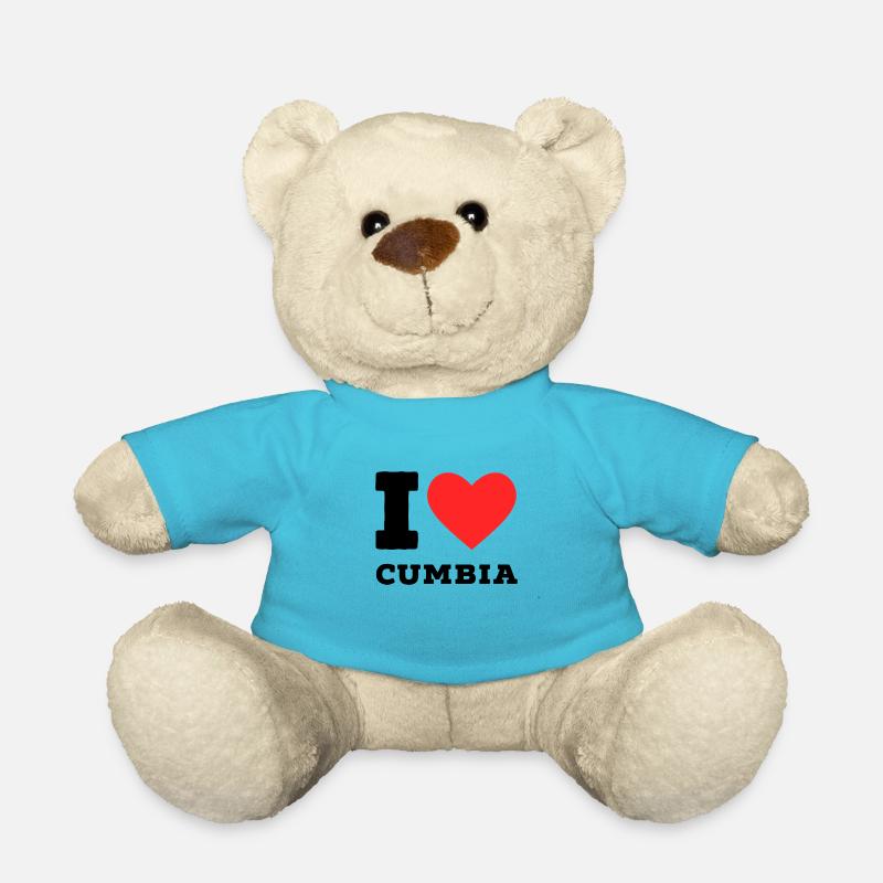 Ich liebe Cumbia - Teddy - Atollblau