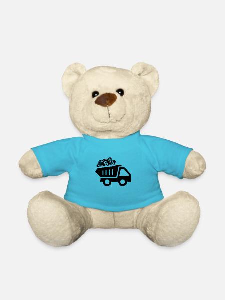 Bitcoin interest - Teddy Bear - atoll blue