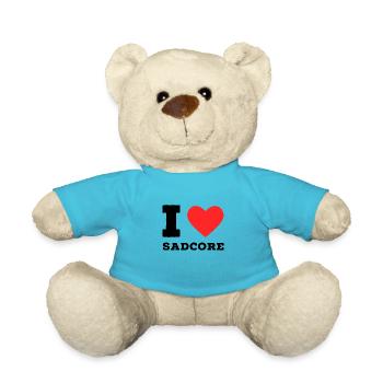 I love sadcore - Teddy Bear - atoll blue - Front