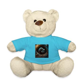 Süße kleine Larven - Teddy - Atollblau - Vorne