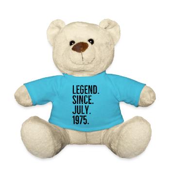 Legend Since July 1975 - Teddy Bear - atoll blue - Front