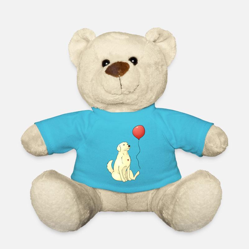 Golden retriever - Nounours - bleu outremer