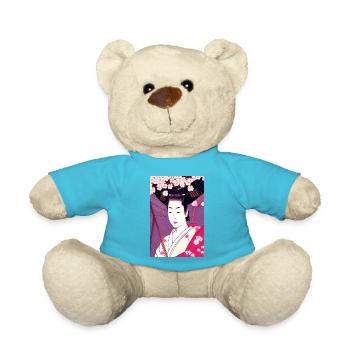 Geisha 4 - Nounours - bleu outremer - Devant