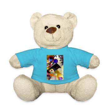 Geometrical Flow - Teddy - Atollblau - Vorne