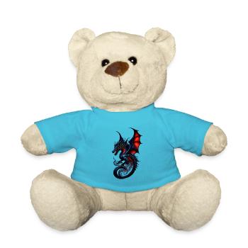 Dragon - Nounours - bleu outremer - Devant