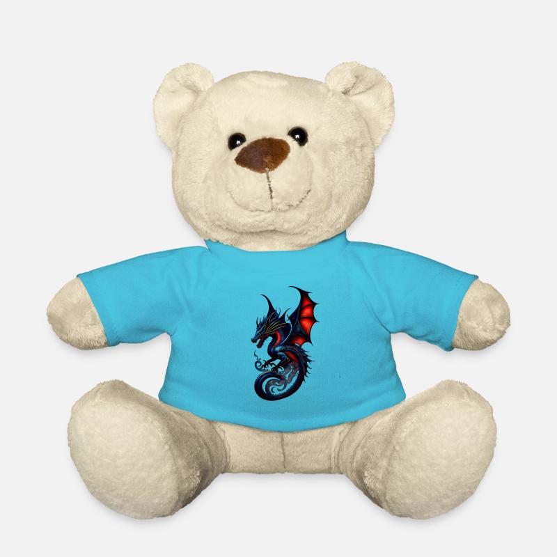 Dragon - Nounours - bleu outremer
