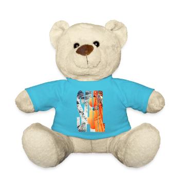 Naviguer sur les flots - Nounours - bleu outremer - Devant