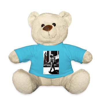 Astronaute d’une grande ville - Nounours - bleu outremer - Devant