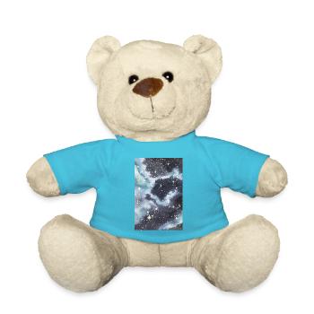 Galaxy Nebula Galaxie Nebel Nerd Astronomie space - Teddy - Atollblau - Vorne