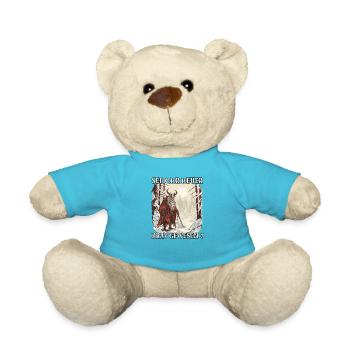 Le Krampus arrive | Kramperl | Krampus Costume - Nounours - bleu outremer - Devant