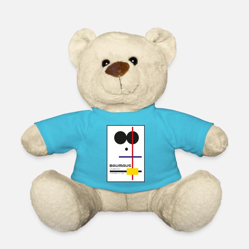 Baumaus Exhibition - Teddy - Atollblau