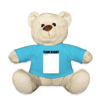 Liste des invités / Enterrement de vie de jeune fille / Fête - Nounours - bleu outremer - Devant