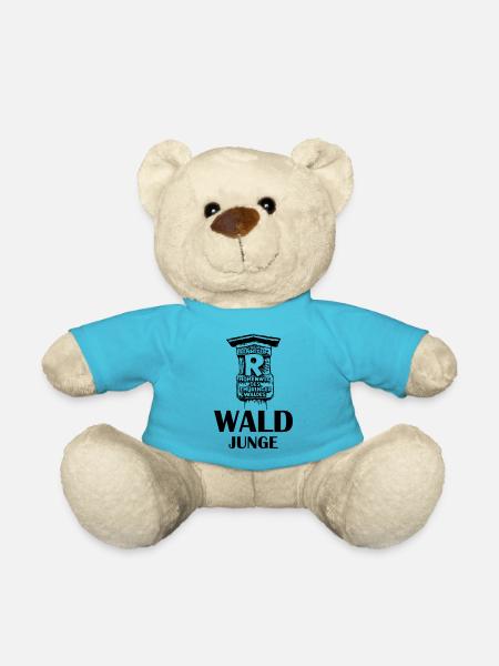 Wald Junge Rennsteig - Teddy - Atollblau