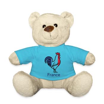 Allez La France | Supporter Français !!! - Nounours - bleu outremer - Devant