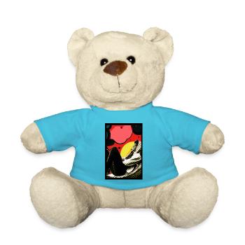 Why am I? - Teddy - Atollblau - Vorne