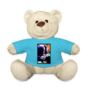 Just some emotional damage - Teddy - Atollblau - Vorne
