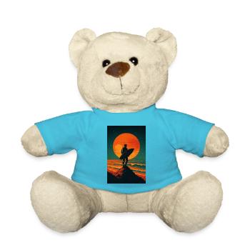Sunset Seeker – Surfez sur les étoiles - Nounours - bleu outremer - Devant