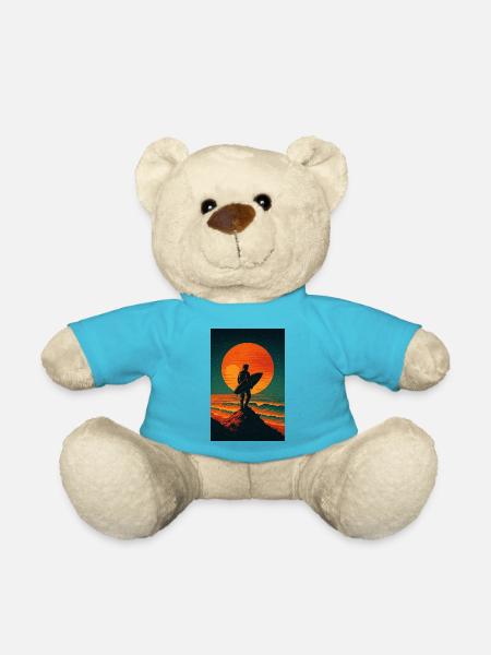 Sunset Seeker – Surf the Stars - Teddy - Atollblau