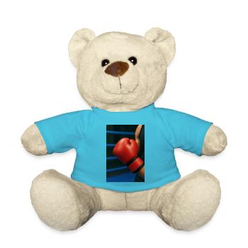 Boxen - Handschuh - Teddy - Atollblau - Vorne