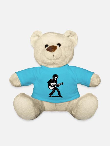 Auteur-compositeur-interprète | Le Singe Danseur - Nounours - bleu outremer