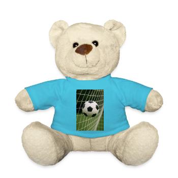 Sport - Football dans les buts - Nounours - bleu outremer - Devant