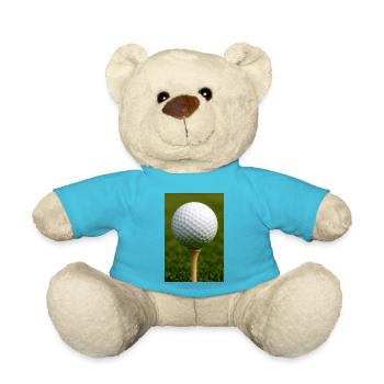 Sport - Golfball - Teddy - Atollblau - Vorne