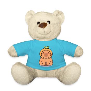 Capybara Kawaii - Nounours - bleu outremer - Devant