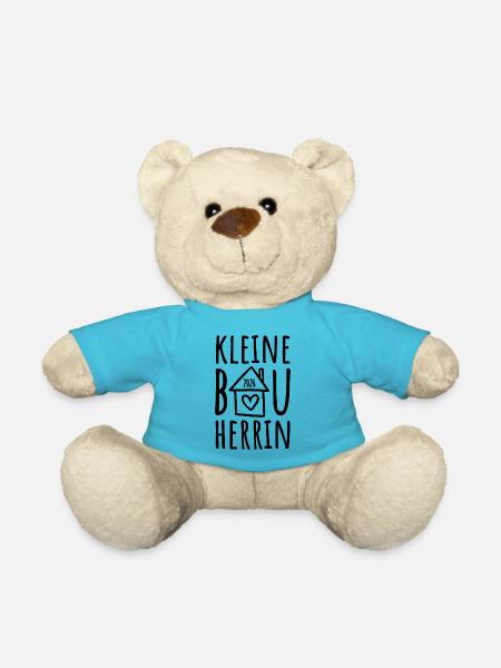 Kleine Bauherrin 2026 - Teddy - Atollblau