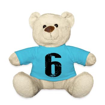 Justaucorps à 6 chiffres - Nounours - bleu outremer - Devant