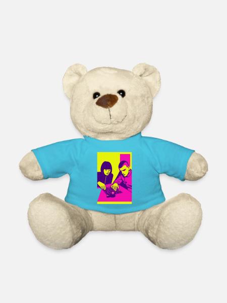Future Game - Teddy Bear - atoll blue