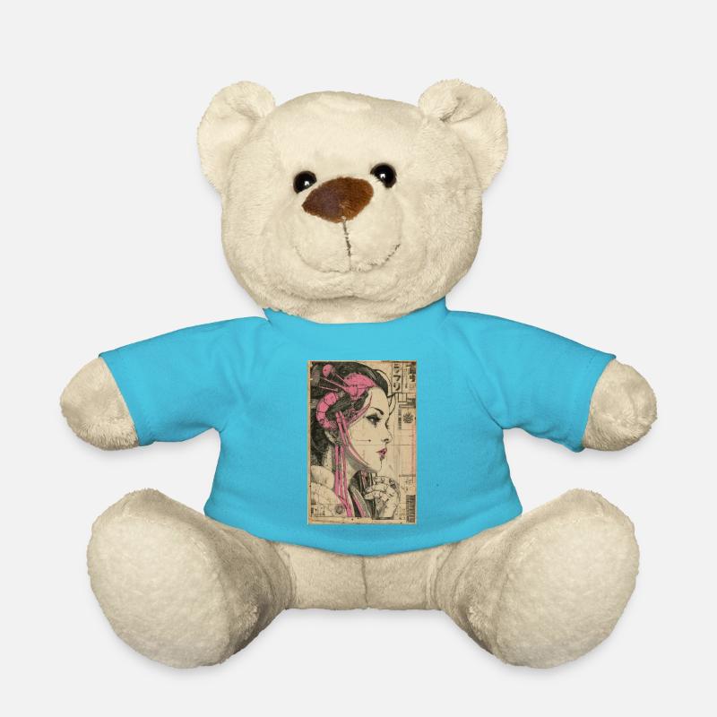 Neon-Circuit-Erbin - Teddy - Atollblau