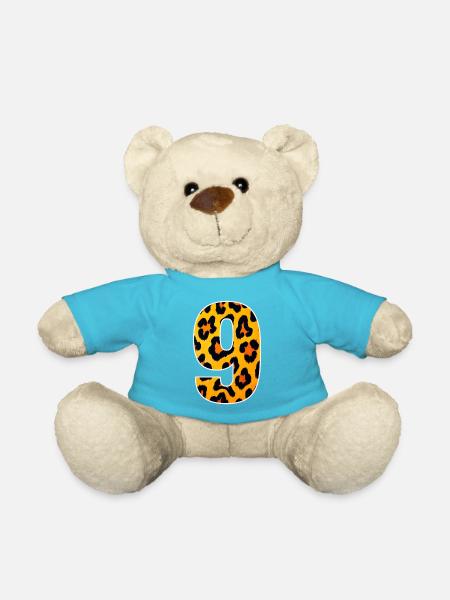 Leopard 9 Sonnenprint - Teddy - Atollblau