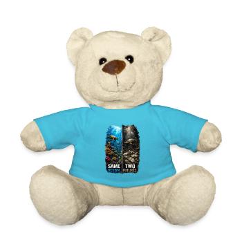 Same Ocean. Two Futures. – Sea turtle - Teddy Bear - atoll blue - Front