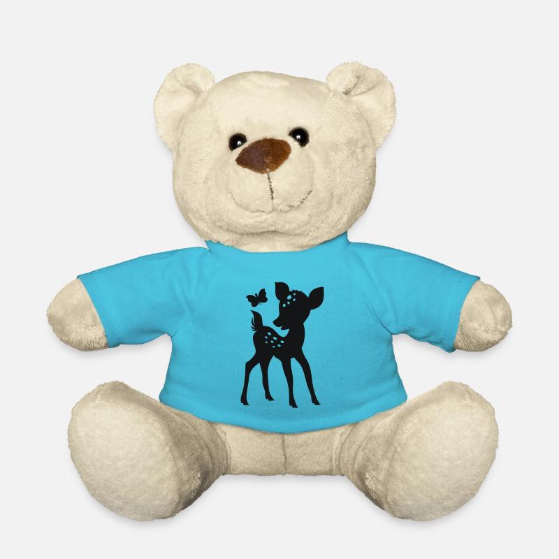 REHKITZ BAMBI SCHMETTERLING - Teddy - Atollblau