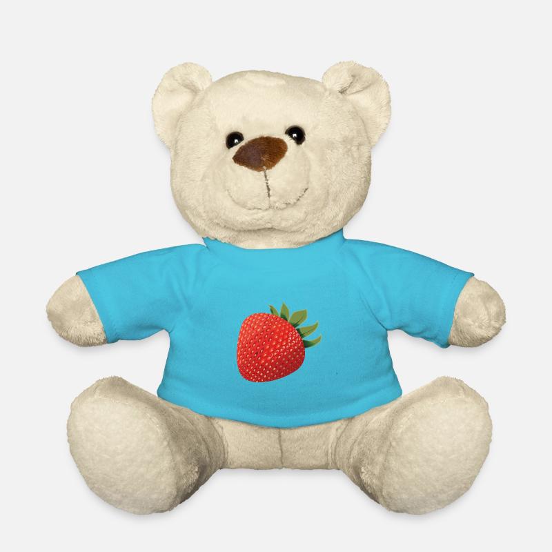 Erdbeere - Teddy - Atollblau
