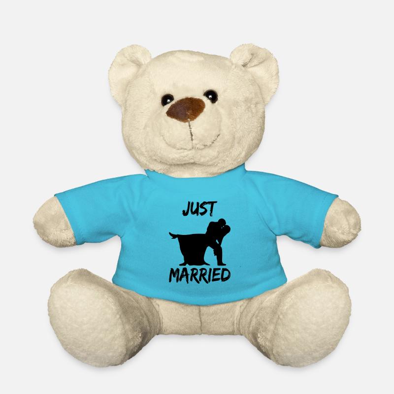 just married - Teddy - Atollblau