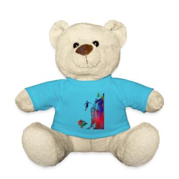 Sportspringen aufs Wasser - Teddy - Atollblau - Vorne