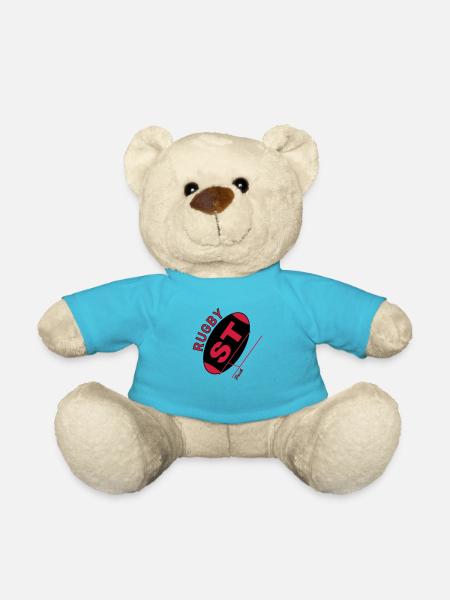 Toulouse rugby - Teddy Bear - atoll blue