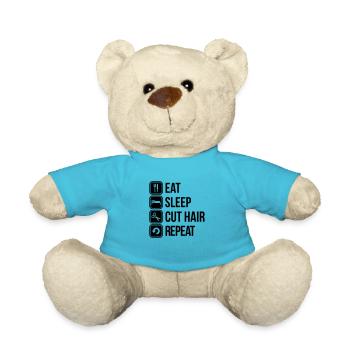 Friseur - Teddy - Atollblau - Vorne
