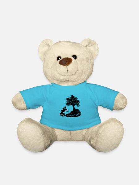 Loup - Nounours - bleu outremer