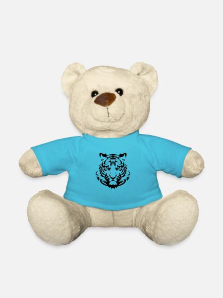 tigre - Nounours - bleu outremer