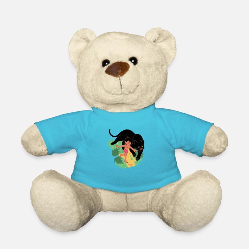 Amis du Livre de la Jungle - Nounours - bleu outremer