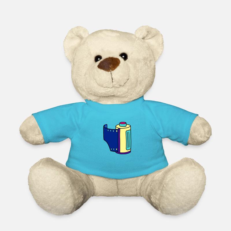 Pellicule photographique - Nounours - bleu outremer