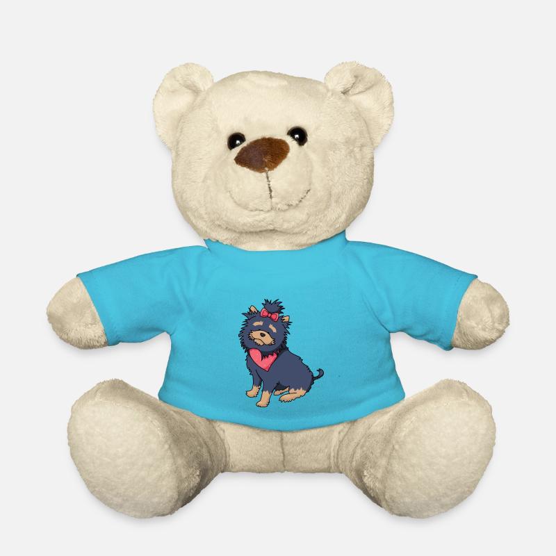 Cute Doggy - Teddy - Atollblau