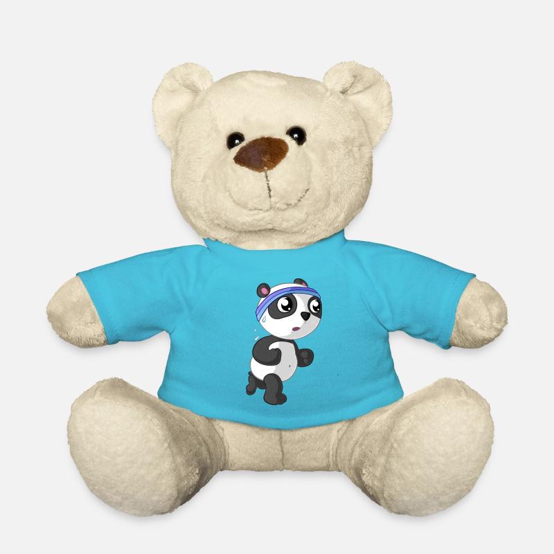 Panda de remise en forme - Nounours - bleu outremer