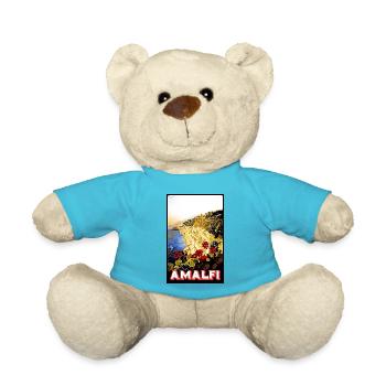 Vintage Reise Poster Italien - Teddy - Atollblau - Vorne